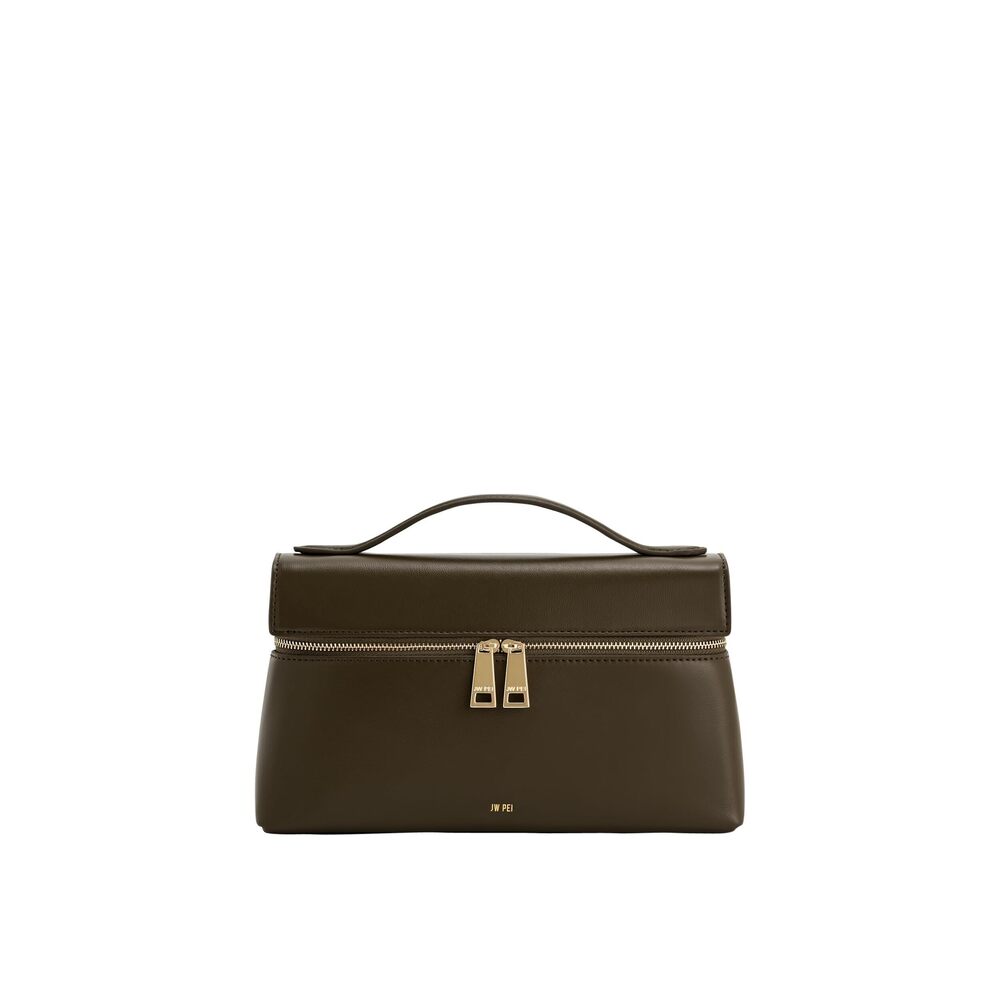 1282 Thea Top Handle Bag - Dark Olive